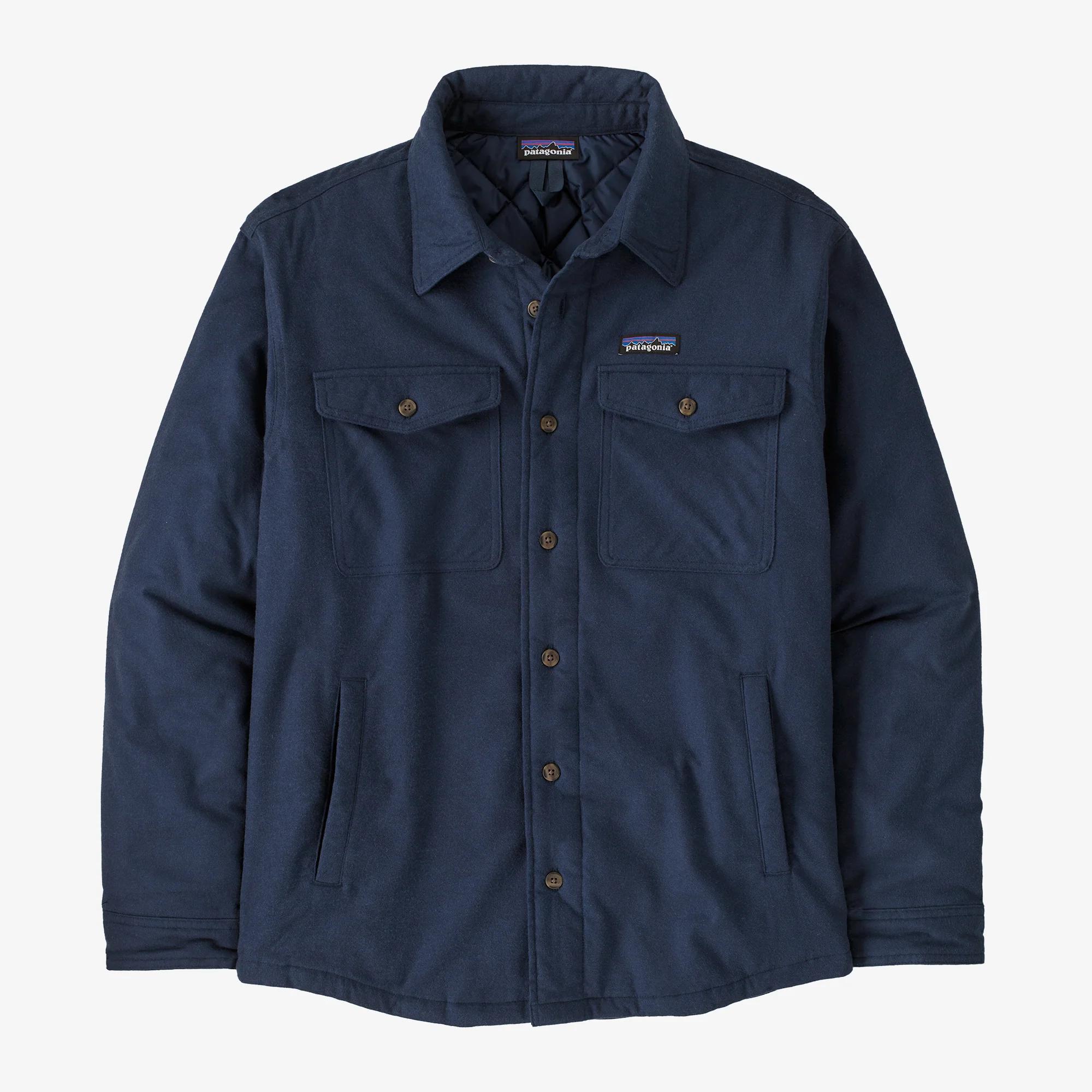 Men’s Lightweight Insulated Fjord Flannel Shirt – New Navy