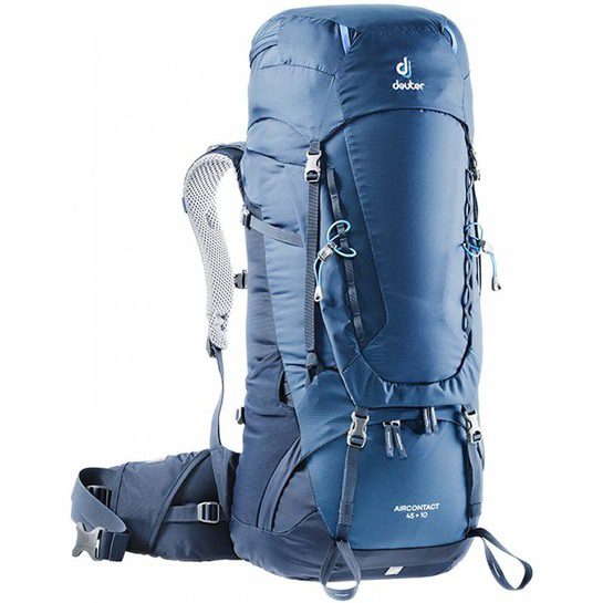 Aircontact 45 + 10L Pack Midnight Navy