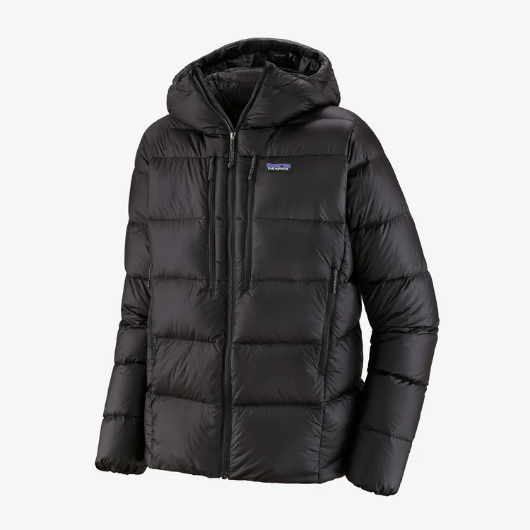 Fitz Roy Men’s Down Hoody – Black on Black
