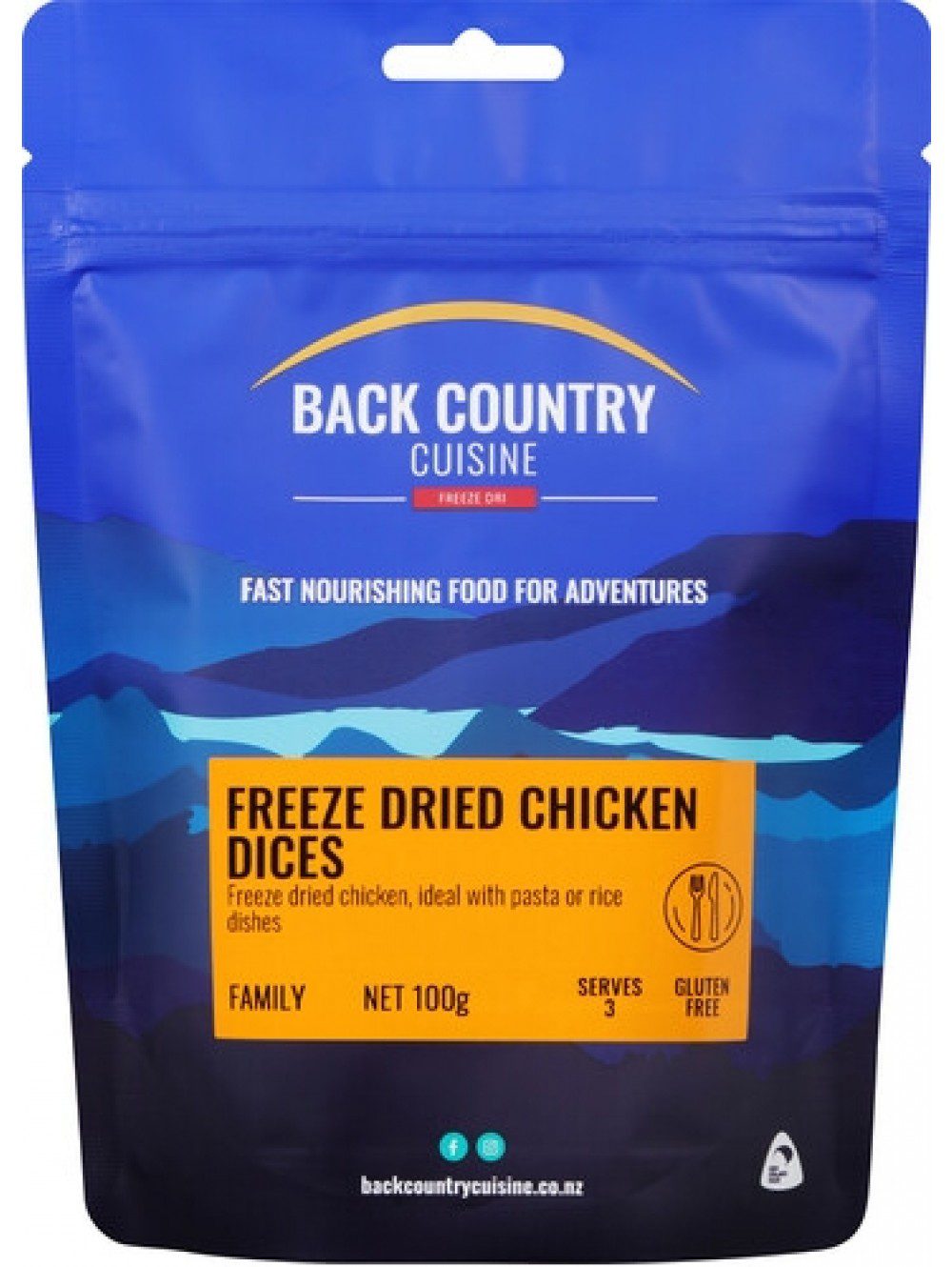 Diced Chicken – Freeze Dried