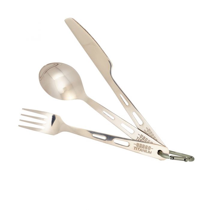 Titanium Spoon / Fork / Knife Set