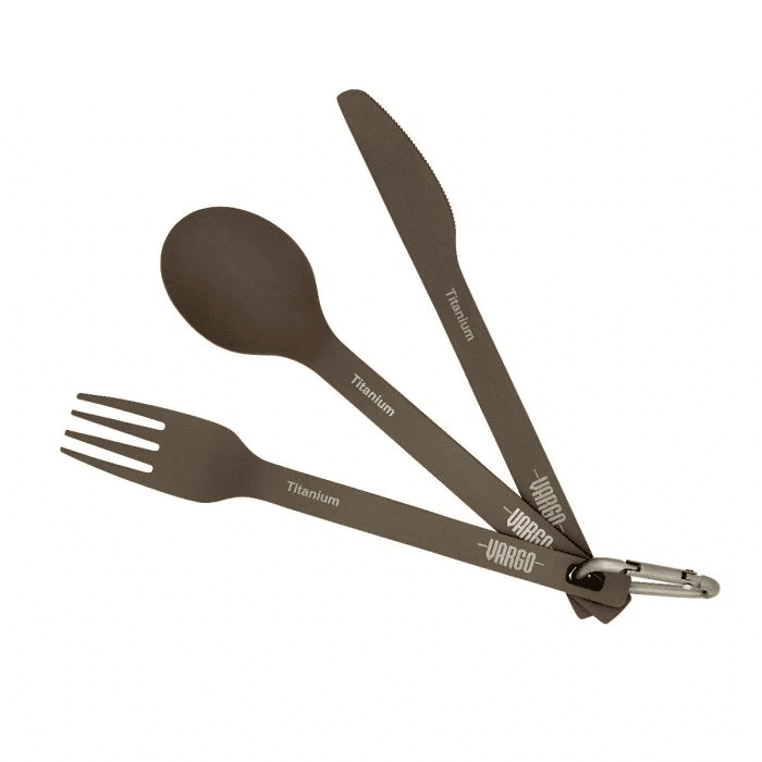 Titanium Knife / Spoon / Fork Set -ULV