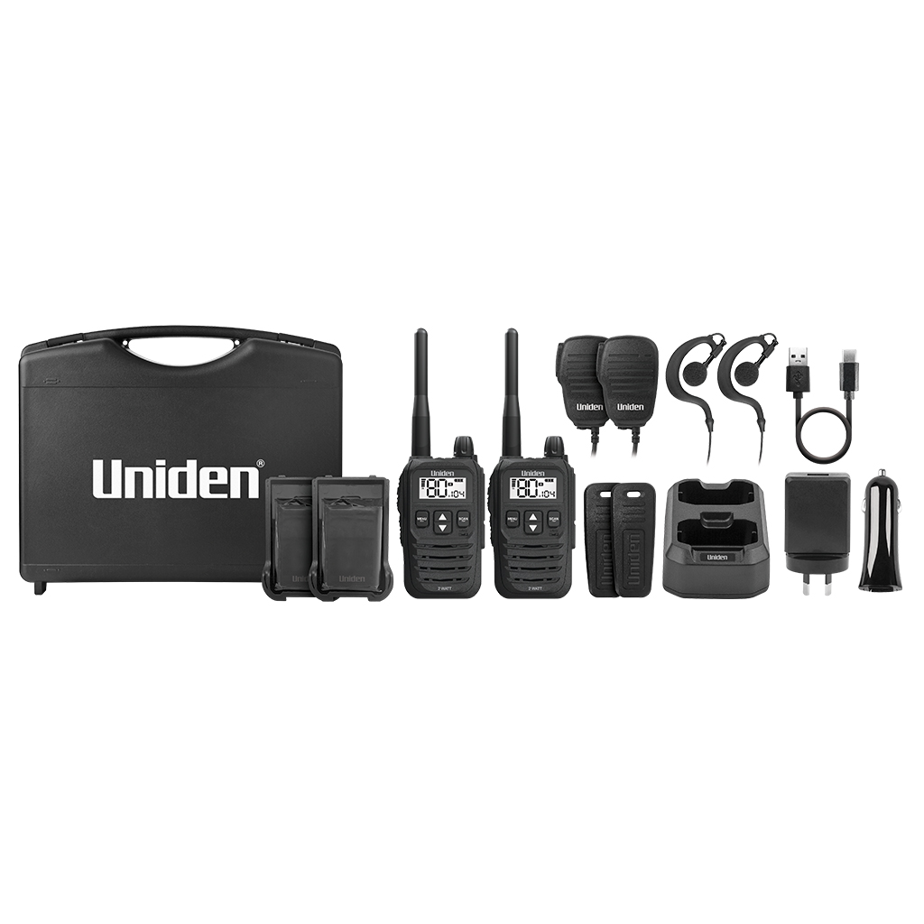 UH825-2TP 2W UHF Twin Tradies Pack