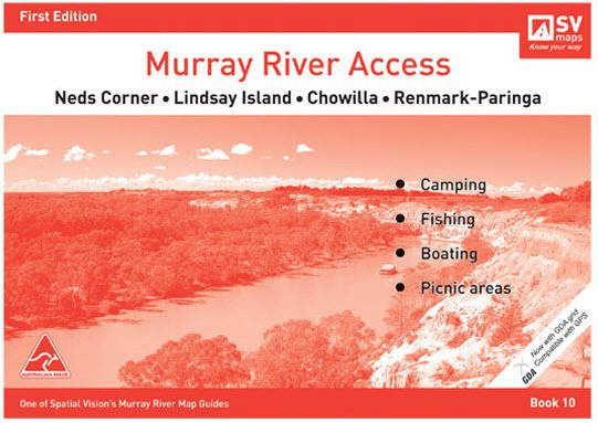 Murray River Access Map – Ned’s Corner to Paringa