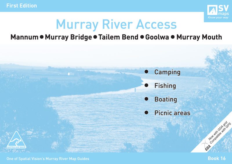 Murray River Access Map – Mannum to Murray Mouth