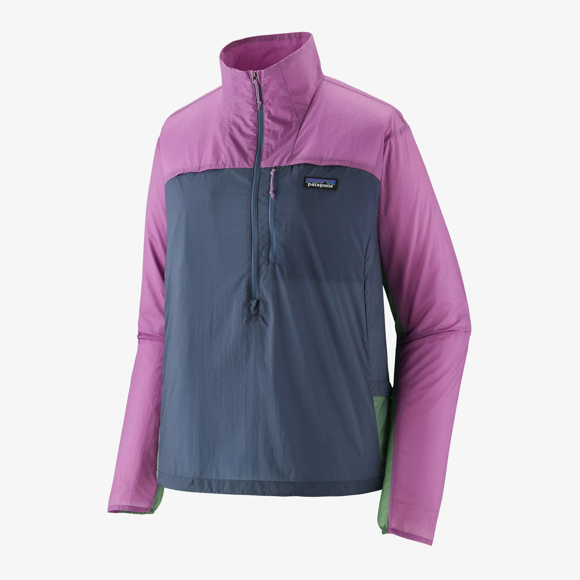 W’s Houdini Stash 1/2-Zip Pullover – Current Blue