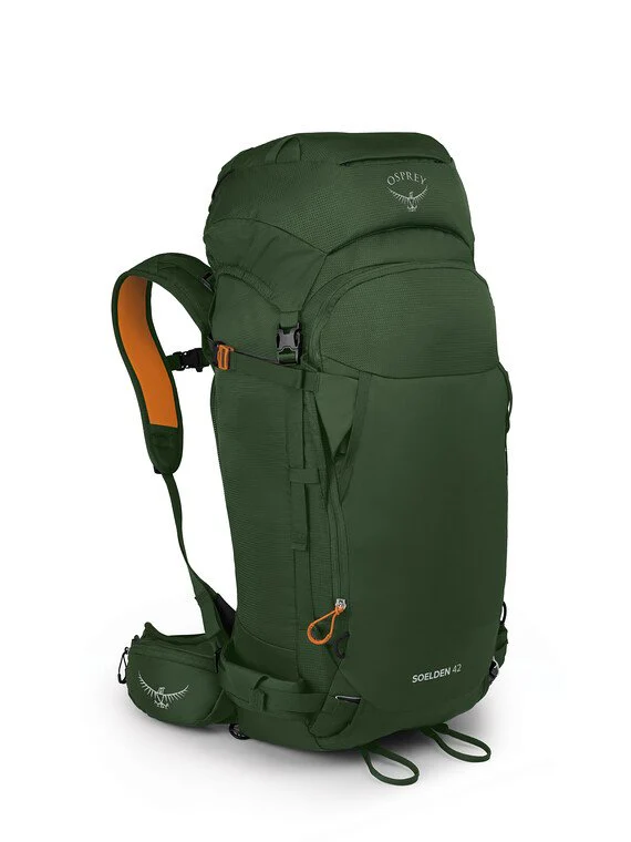 Soelden 42L Ski Pack – Dustmoss Green