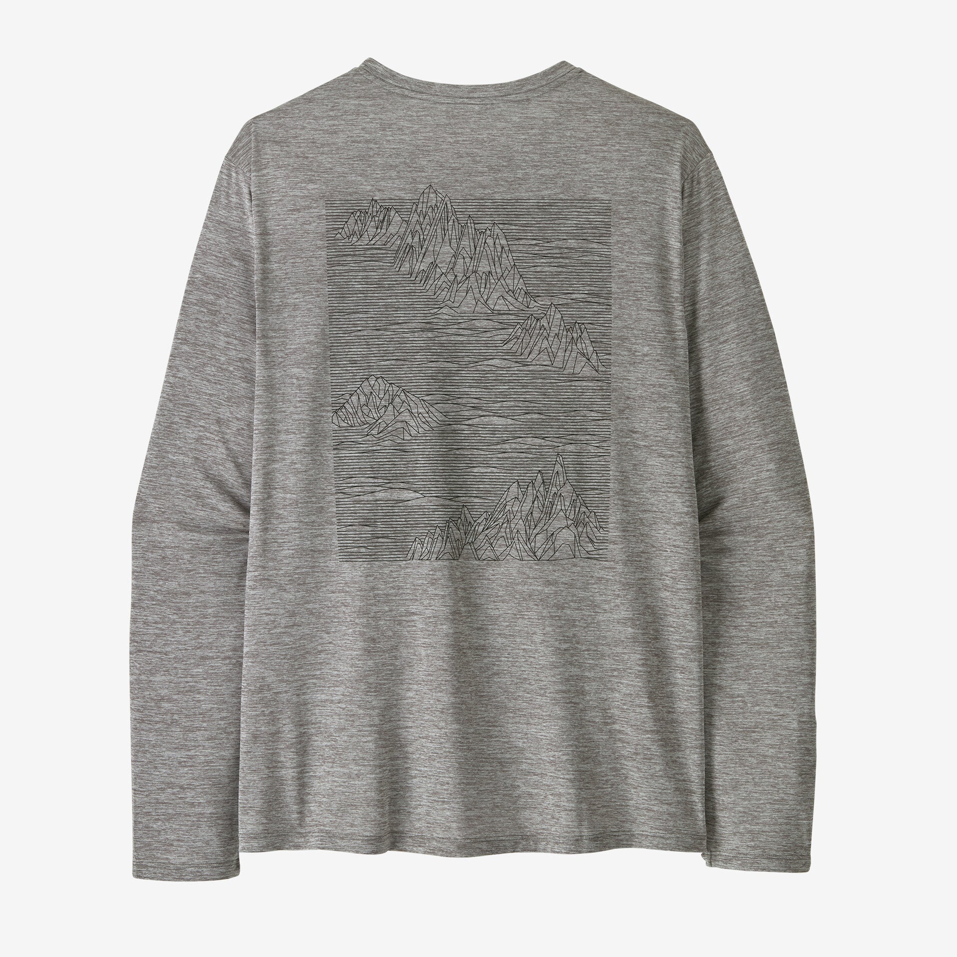 M’s L/S Cap Cool Daily Shirt – Strataspire – Feather Grey