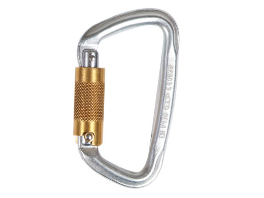 Small Steel Karabiner With Removable Captive Pin