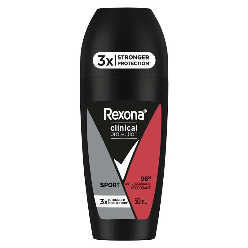Rexona Men Clinical Protection Antiperspirant Roll On Sport 50ml