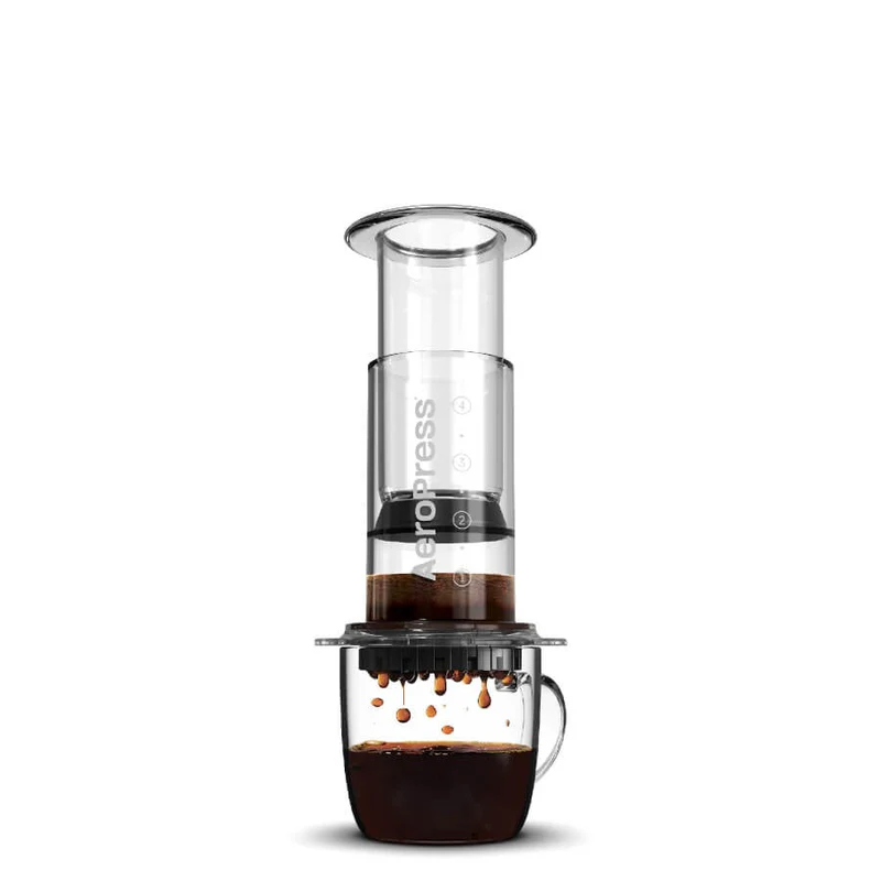 AeroPress Clear Coffee Press - Blue Featured Image 2