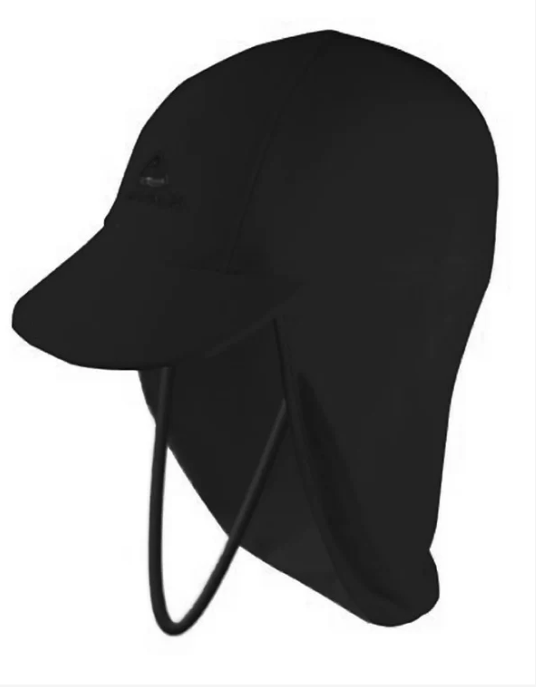 Lycra Peak Cap Adult Black