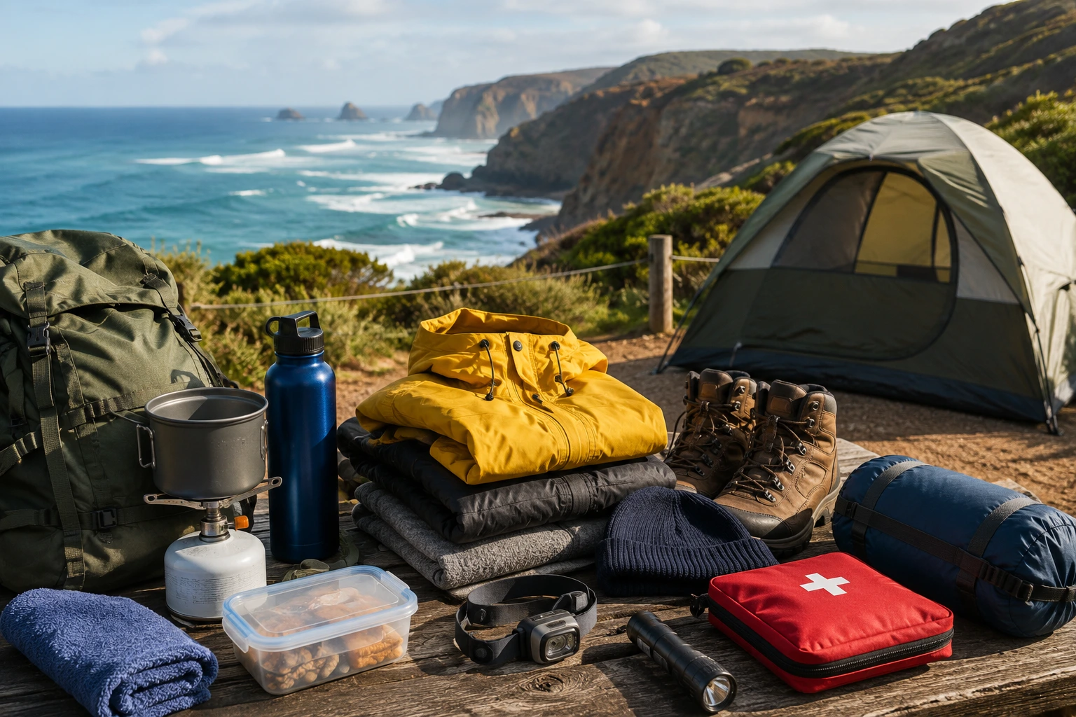 Great Ocean Road camping