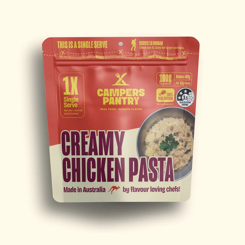 Creamy Chicken Pasta 100g – Single Serve