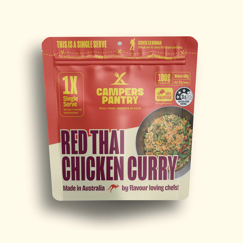 Red Thai Chicken Curry 100g – Single Serve