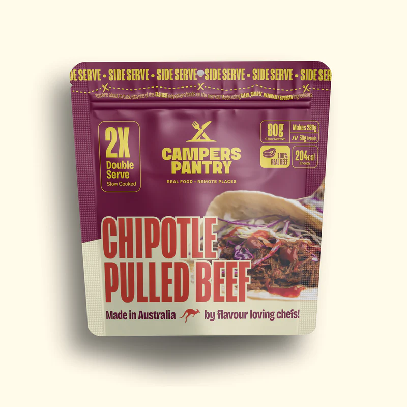 Chipotle Pulled Beef 80g – Double Serve