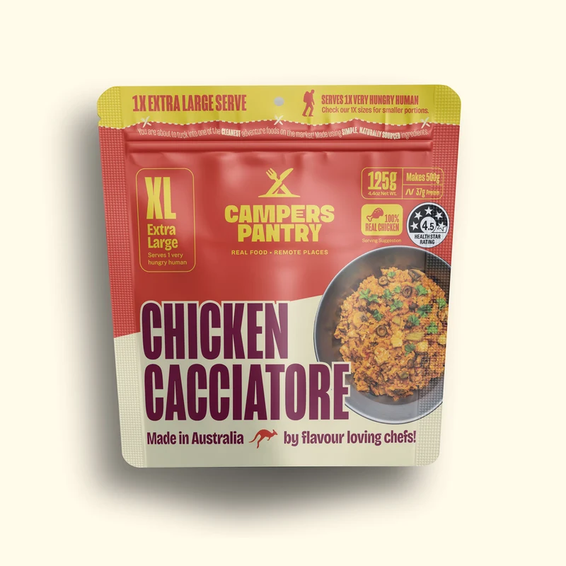 Chicken Cacciatore 125g – Extra Large Serve