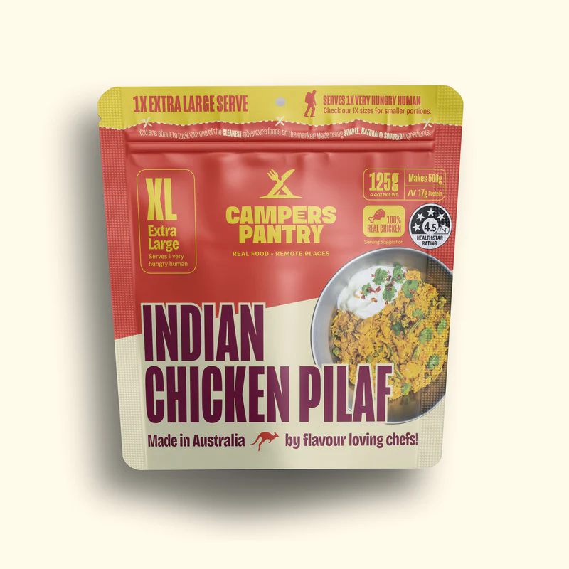 Indian Chicken Pilaf 125g – Extra Large Serve
