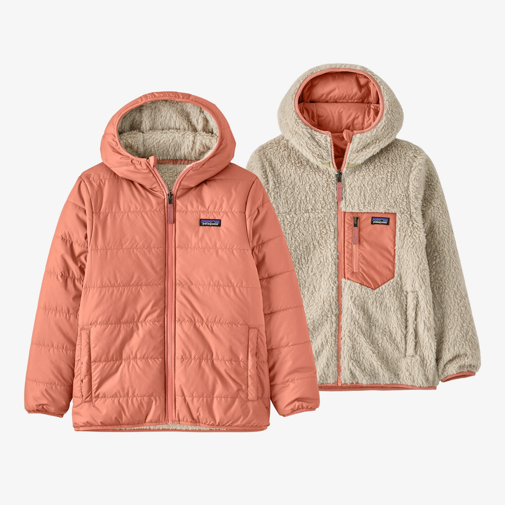Kids’ Reversible Ready Freddy Hoody – Moment Pink
