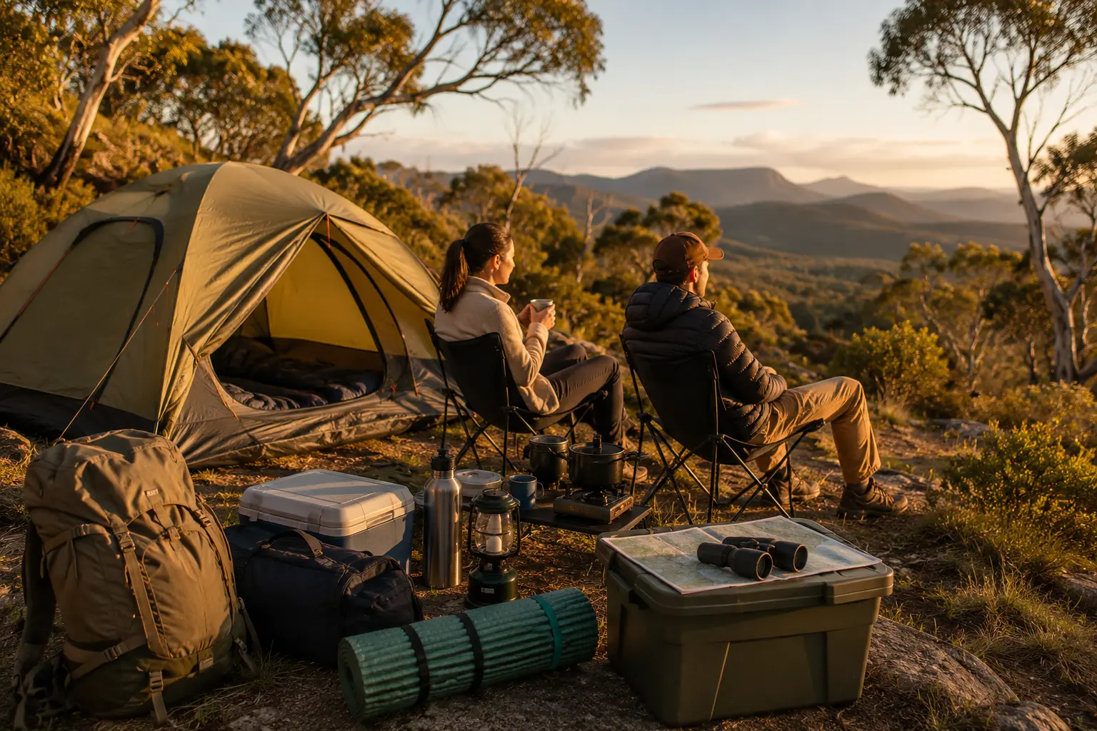 first camping trip australia