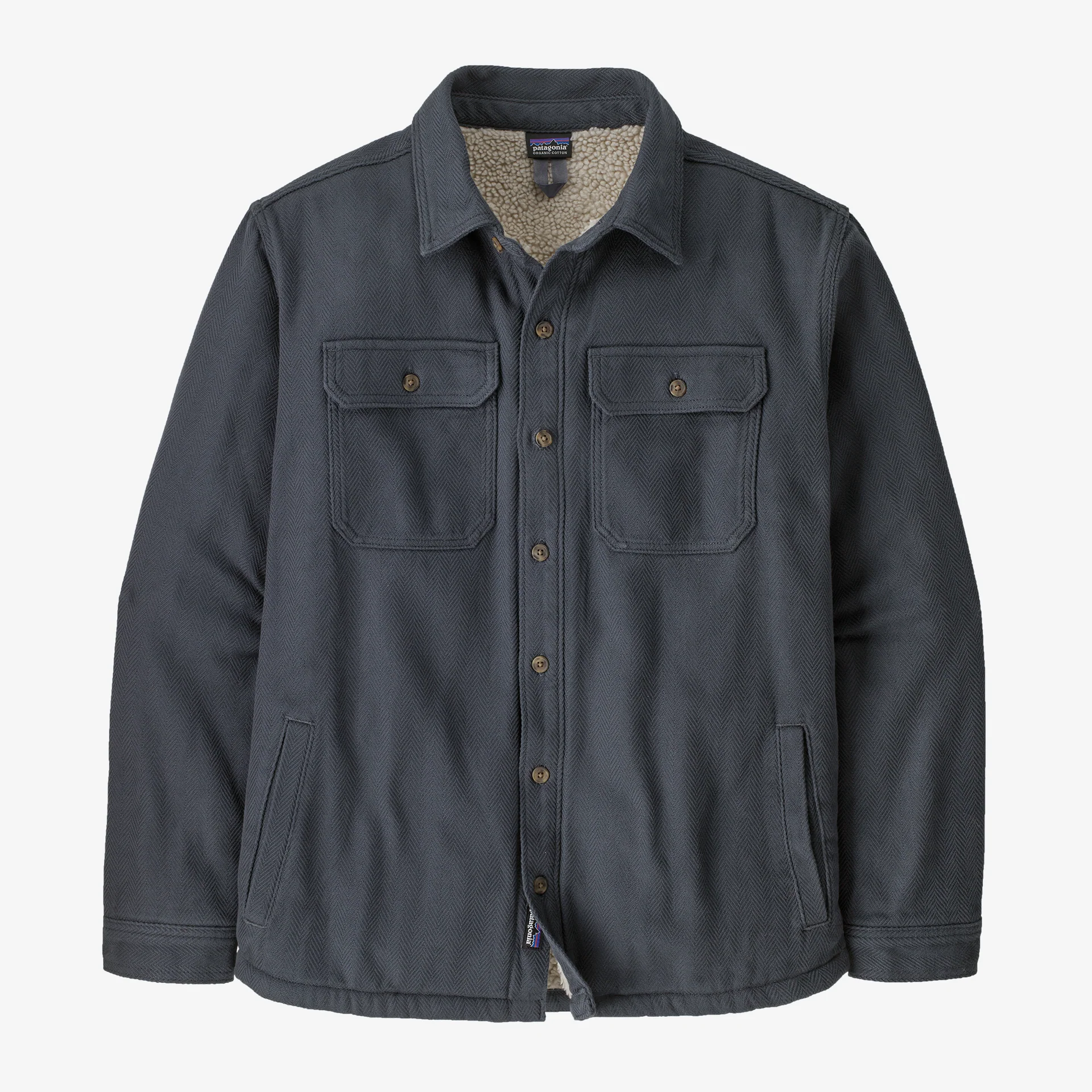 Men’s Pile-Lined Fjord Loft Shirt Jacket – Smolder Blue