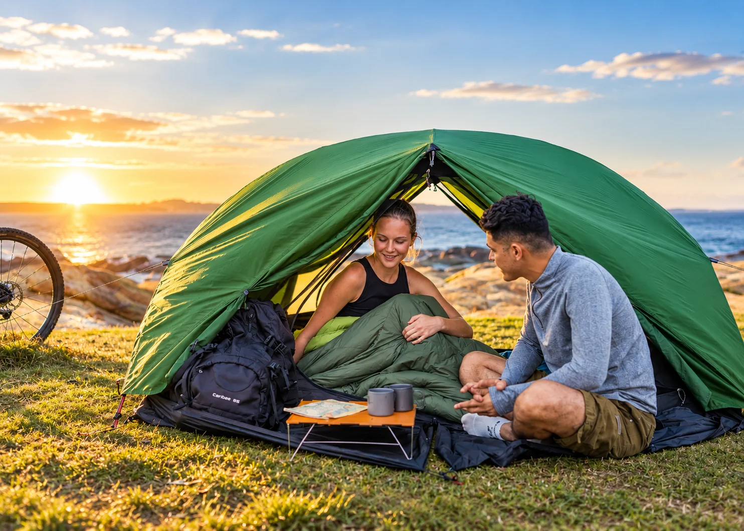 Two People, One Packable Shelter