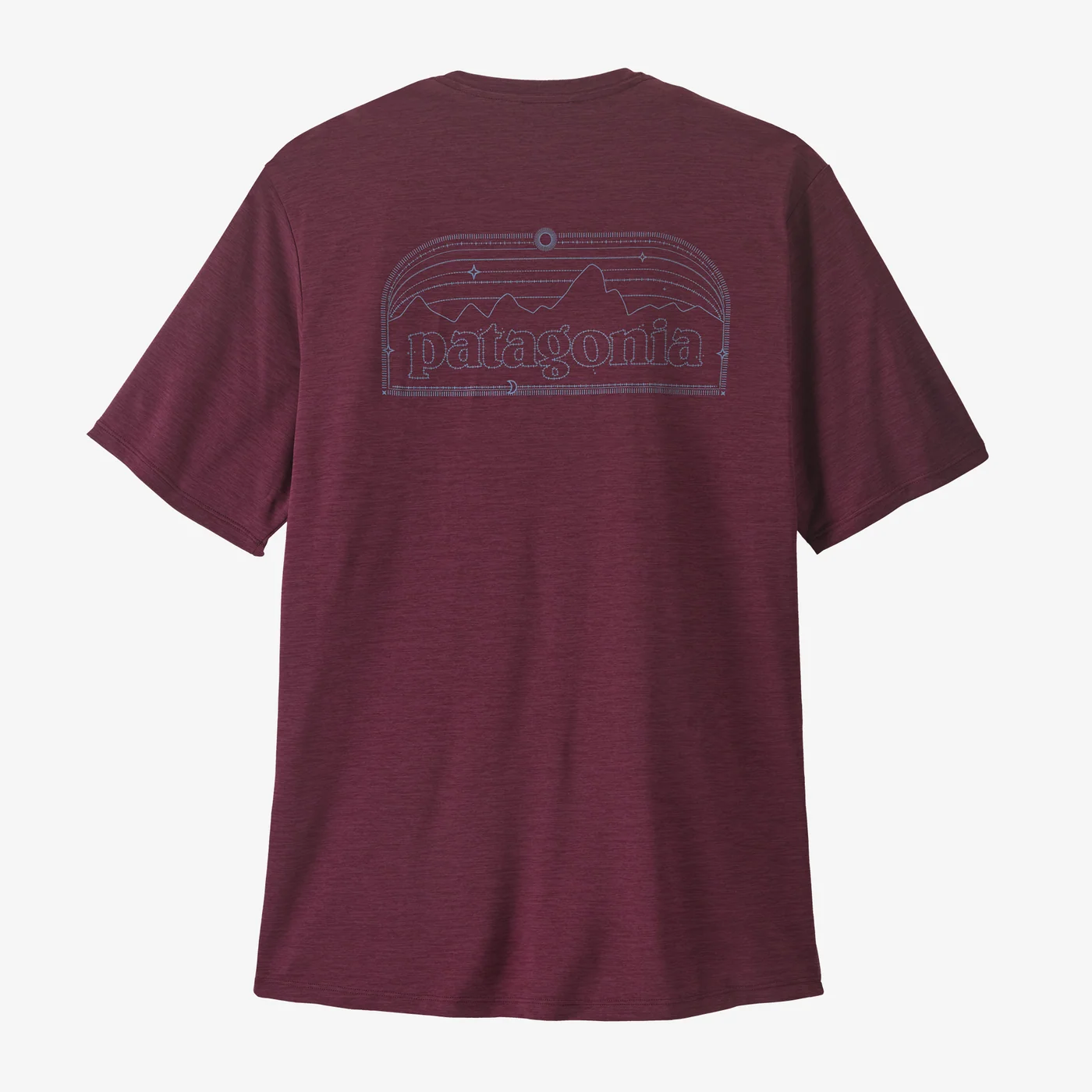 Men’s Cap Cool Daily Shirt – P-6 Cosmos – Berry Fig – Light Berry Fig X-Dye